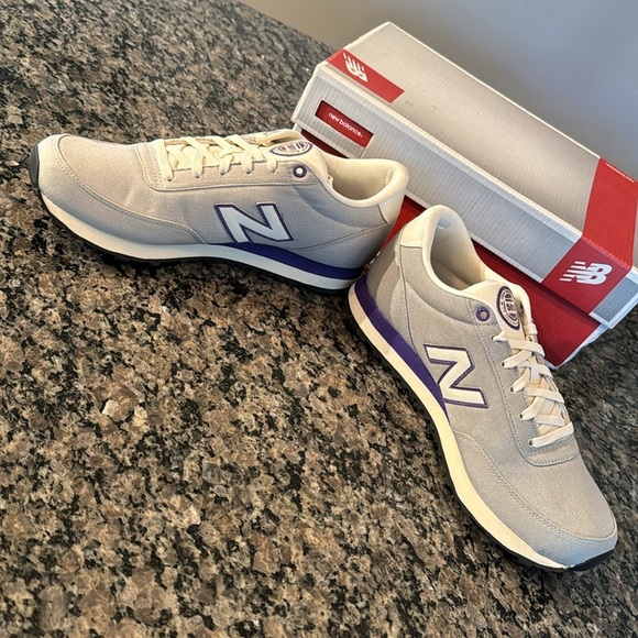 New balance 501 gray and purple NIB 11 - Picture 5 of 8